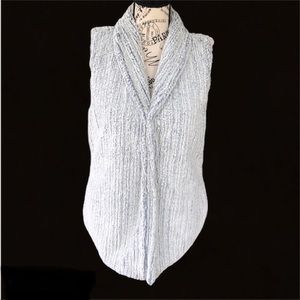 ANTHROPOLOGIE TRUE GRIT FAUX FUR VEST SIZE MEDIUM